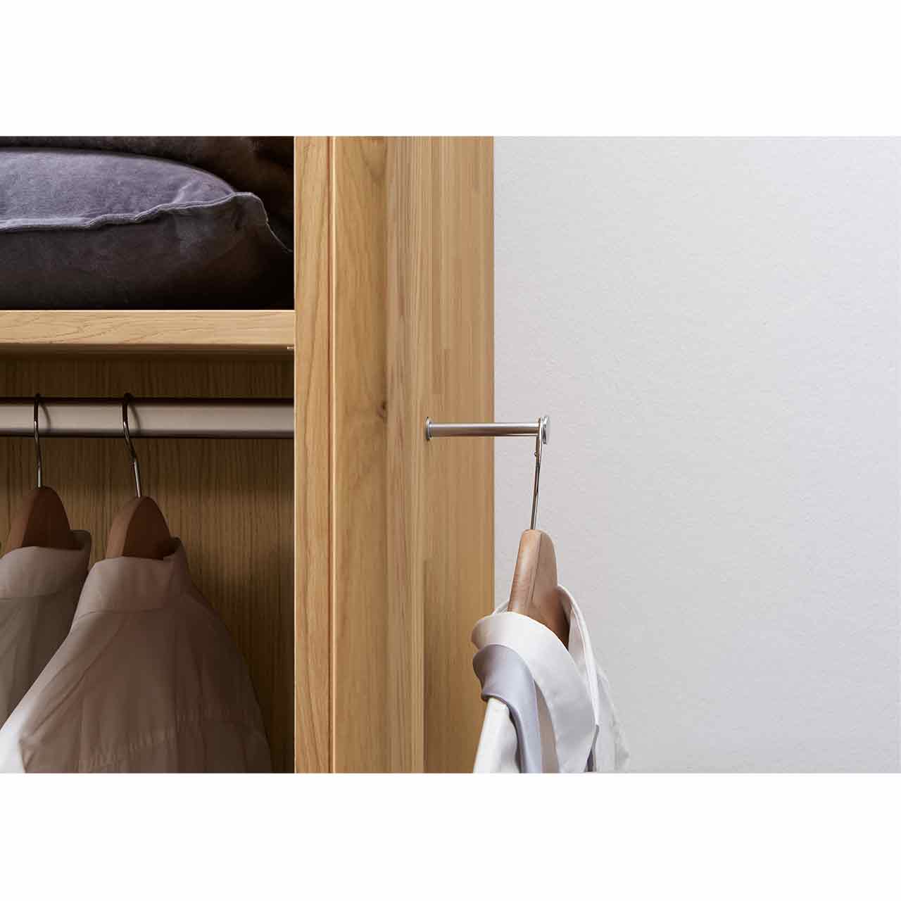 Wöstmann WSM 1600 Ausziehbare Kleiderstange für Kleiderschrank