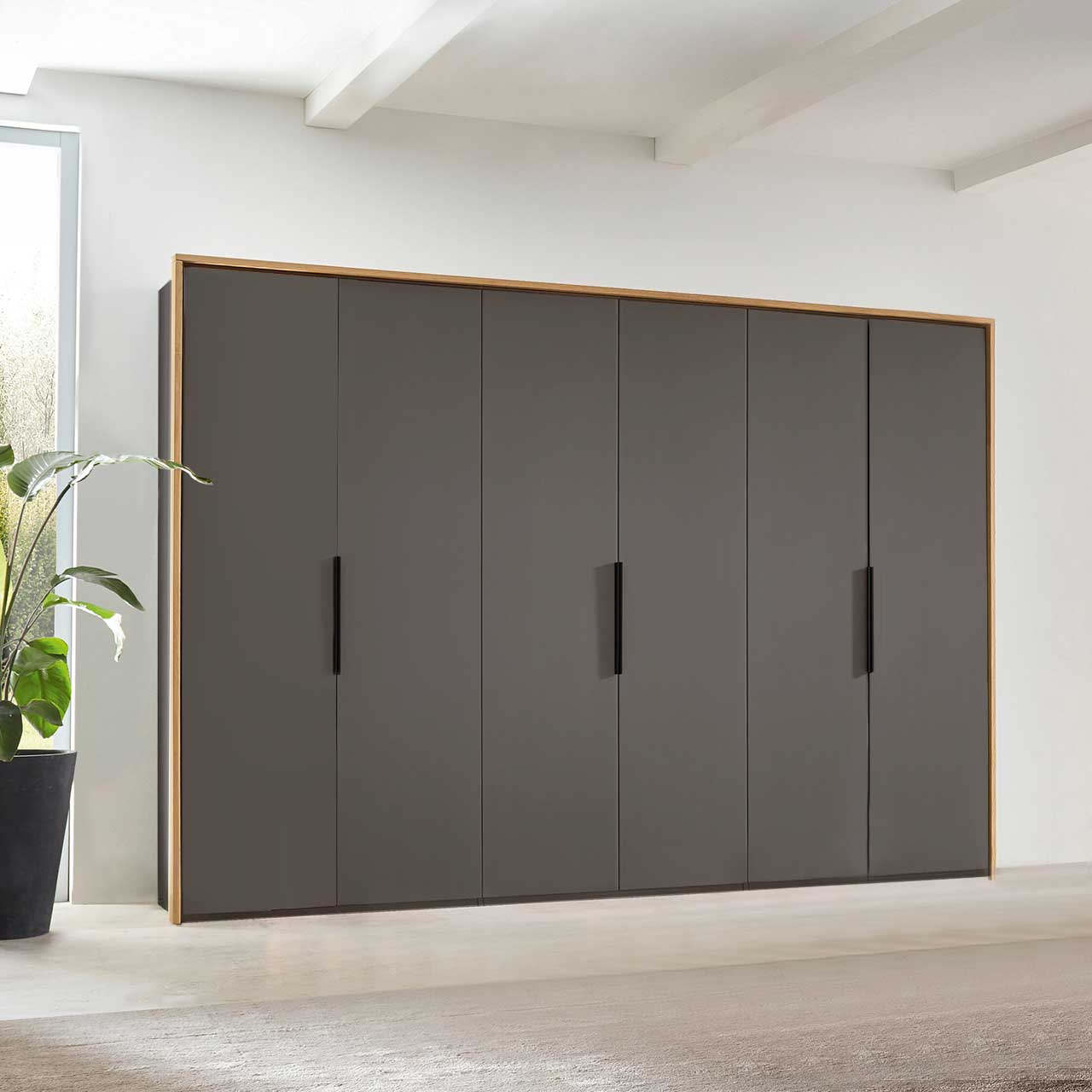 Wöstmann WSL 8800 - Kleiderschrank mit Lacktüren