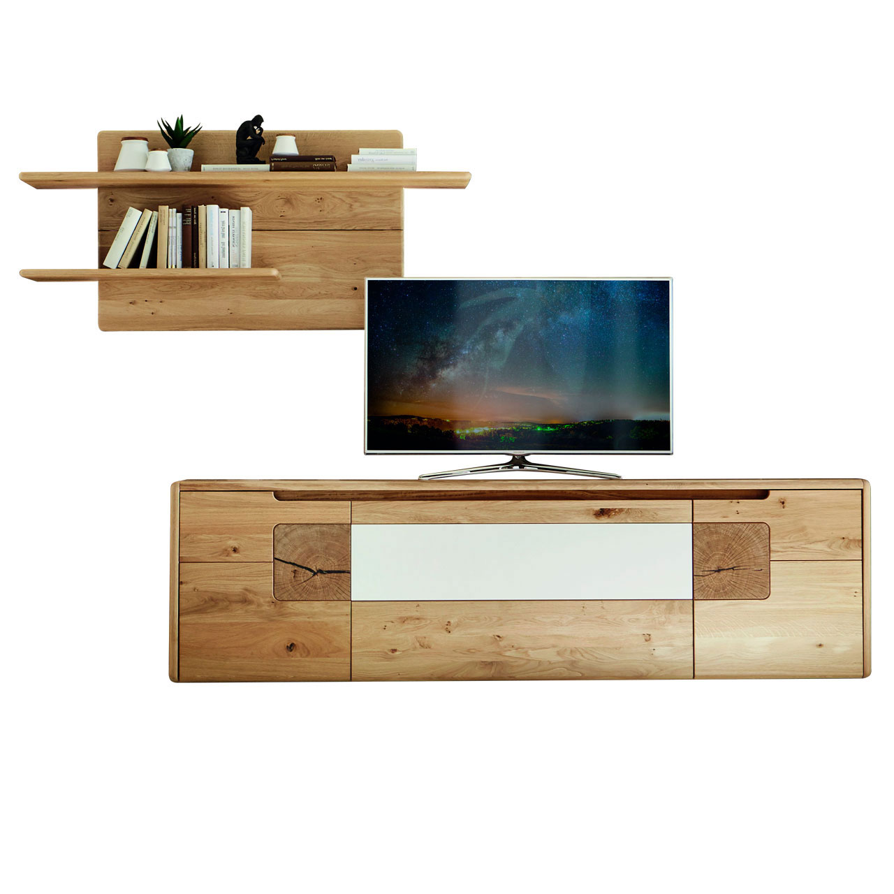 Wöstmann SOLENTO - Wohnwand Type 0101 magnolie