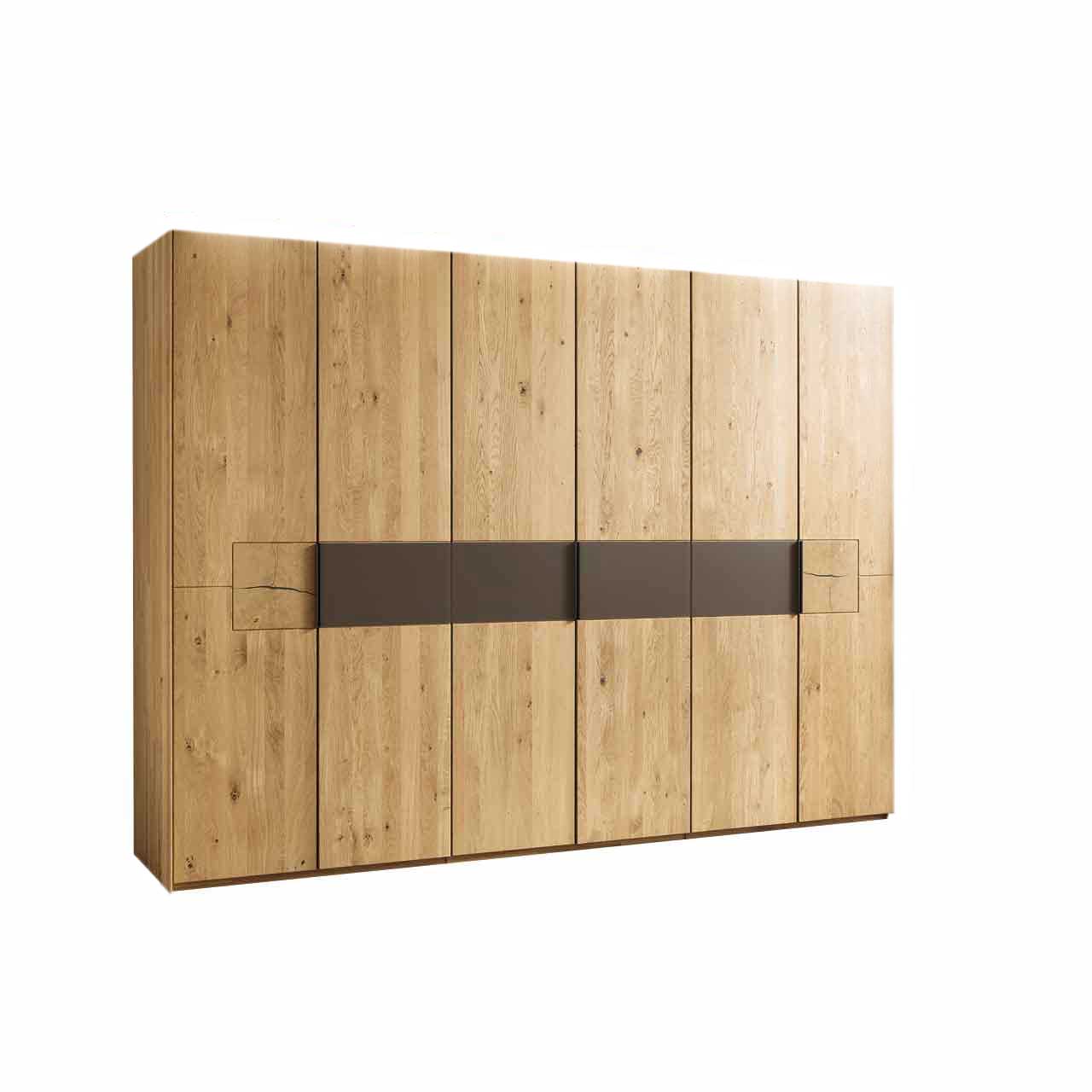 Wöstmann WSM 1600 - Drehtürenschrank Wildeiche 6-türig