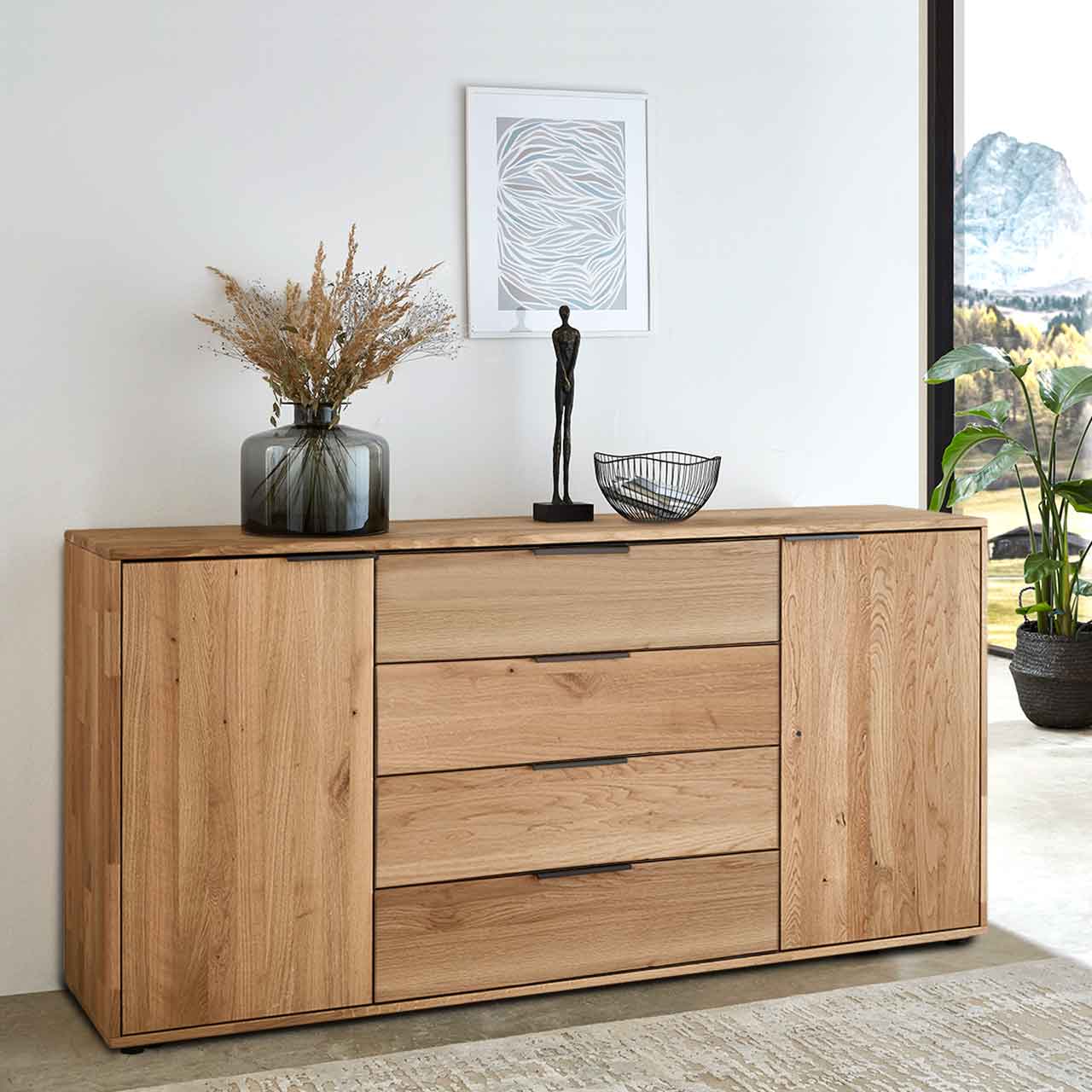 Wöstmann WSM 3100 Kombikommode Wildeiche 2180